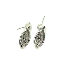 Load image into Gallery viewer, Nicky Butler SS Moonstone Multi Gem Marquise Drop Earrings