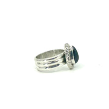Load image into Gallery viewer, Nicky Butler SS Amethyst Cabochon Gem Pear Ring