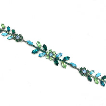 Load image into Gallery viewer, Nicky Butler Fashion Aqua Multi Crystal Bracelet