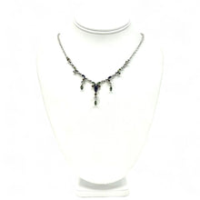 Load image into Gallery viewer, Nicky Butler SS Amethyst Multi Gem Drop Necklace
