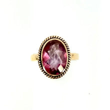Load image into Gallery viewer, Nicky Butler Bronze Pink Quartz Oval Ring