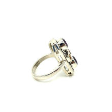 Load image into Gallery viewer, Nicky Butler SS Amethyst &amp; Citrine Multi Gem Ring