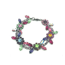 Load image into Gallery viewer, Nicky Butler Fashion Greren Multi Crystal Bracelet