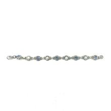 Load image into Gallery viewer, Nicky Butler SS Moonstone &amp; FWP Line Bracelet