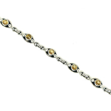 Load image into Gallery viewer, Nicky Butler SS Citrine Gemstone Line Bracelet