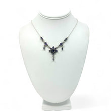 Load image into Gallery viewer, Nicky Butler SS Amethyst Gemstone Drop Necklace