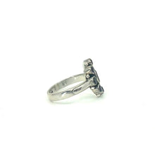 Load image into Gallery viewer, Nicky Butler SS Smokey Quartz Multi Gem Flower Ring