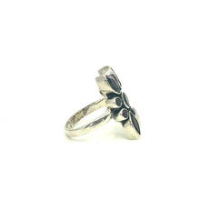 Load image into Gallery viewer, Nicky Butler SS Garnet Multi Gem Offset Ring