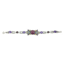 Load image into Gallery viewer, Nicky Butler SS Ruby Red Corundum Multi Gem Bracelet