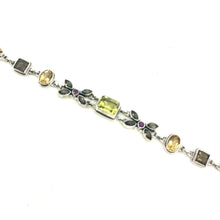 Load image into Gallery viewer, Nicky Butler SS Lemon Quartz Multi Gem Bracelet