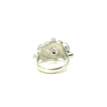 Load image into Gallery viewer, Nicky Butler SS Amethyst Multi Gem Flower Ring