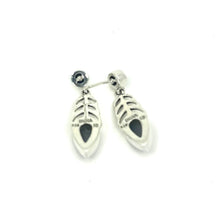 Load image into Gallery viewer, Nicky Butler SS Labradorite Multi Gem Arch Drop Earrings