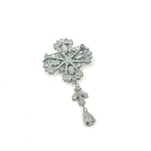 Load image into Gallery viewer, Nicky Butler Fashion Pink Multi Crystal Maltese Cross Brooch