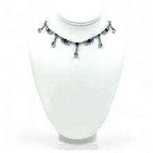 Load image into Gallery viewer, Nicky Butler SS Rainbow Moonstone Multi Gem Pear Drop Necklace