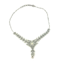 Load image into Gallery viewer, Nicky Butler Fashion Pink &amp; Multi Crystal Flower Drop Necklace