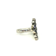 Load image into Gallery viewer, Nicky Butler SS Citrine Multi Gem Cluster Ring