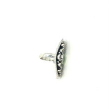 Load image into Gallery viewer, Nicky Butler SS Prehnite Multi Gem Shield Ring
