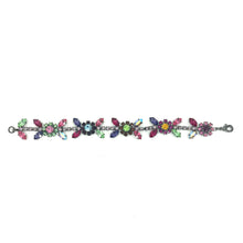 Load image into Gallery viewer, Nicky Butler Fashion Greren Multi Crystal Bracelet