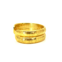 Load image into Gallery viewer, Nicky Butler Fashion Gold-Tone Relic Cobra Cuff
