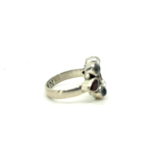 Load image into Gallery viewer, Nicky Butler SS Garnet &amp; Moonstone Multi Gem Ring