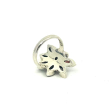 Load image into Gallery viewer, Nicky Butler SS Garnet Multi Gem Offset Ring