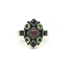 Load image into Gallery viewer, Nicky Butler SS Rhodonite Multi Gem Ring