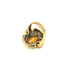 Load image into Gallery viewer, Nicky Butler Bronze Honey Quartz Multi Gem Marquise Ring