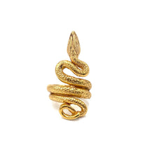Load image into Gallery viewer, Nicky Butler Fashion Gold-Tone Serpent Knuckle Ring