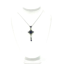 Load image into Gallery viewer, Nicky Butler SS Amethyst Gem Pear Drop Necklace
