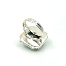 Load image into Gallery viewer, Nicky Butler SS Aqua Chalcedony Gem Square Ring