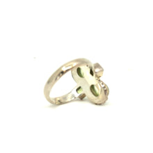Load image into Gallery viewer, Nicky Butler SS Prehnite &amp; Peridot Gem Ring