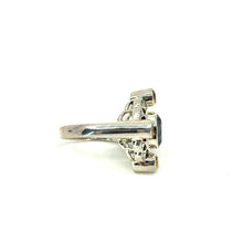 Load image into Gallery viewer, Nicky Butler SS Labradorite Multi Gem Openwork Ring