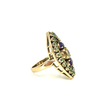 Load image into Gallery viewer, Nicky Butler Bronze Citrine Multi Gem Marquise Ring