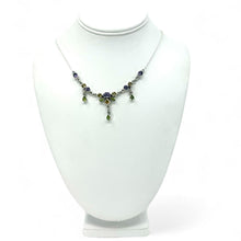 Load image into Gallery viewer, Nicky Butler SS Amethyst Multi Gem Drop Necklace