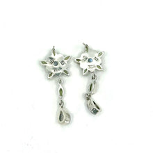 Load image into Gallery viewer, Nicky Butler SS Moonstone Multi Gem Flower Earrings