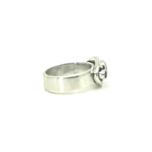 Load image into Gallery viewer, Nicky Butler SS Garnet Oval Gem Band Ring
