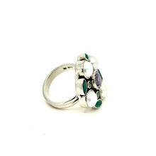 Load image into Gallery viewer, Nicky Butler SS Freshwater Pearl Multi Gem Ring