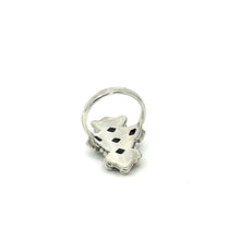 Load image into Gallery viewer, Nicky Butler SS Garnet Multi Gem Shield Ring