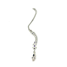 Load image into Gallery viewer, Nicky Butler SS Amethyst Multi Gem Drop Necklace