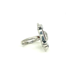 Load image into Gallery viewer, Nicky Butler SS Carnelian Multi Gem Deco Ring
