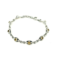 Load image into Gallery viewer, Nicky Butler SS Citrine Gemstone Line Bracelet