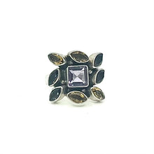 Load image into Gallery viewer, Nicky Butler SS Amethyst Multi Gem Ring