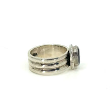 Load image into Gallery viewer, Nicky Butler SS Amethyst Oval Solitaire Gem Ring