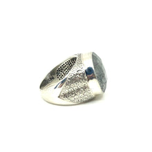 Load image into Gallery viewer, Nicky Butler SS Black Rutilated Quartz Gem Band Ring