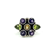 Load image into Gallery viewer, Nicky Butler SS Citrine Multi Gem Ring