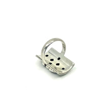 Load image into Gallery viewer, Nicky Butler SS Garnet Multi Gem Shield Ring