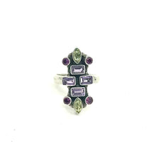 Load image into Gallery viewer, Nicky Butler SS Peridot Multi Gem Ring