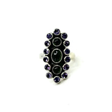 Load image into Gallery viewer, Nicky Butler SS Tourmaline &amp; Amethyst Multi Gemstone Ring