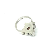 Load image into Gallery viewer, Nicky Butler SS Peach Moonstone Multi Gem Ring