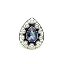 Load image into Gallery viewer, Nicky Butler SS Blue Quartz Bold Pear Ring
